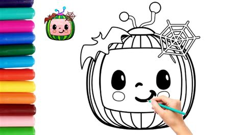 Cute Cocomelon Painting And Colouring For Kids And Toddlers Kids Song