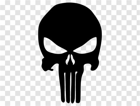 Punisher Decal Sticker Human Skull Symbolism Png Clipart Bone Decal
