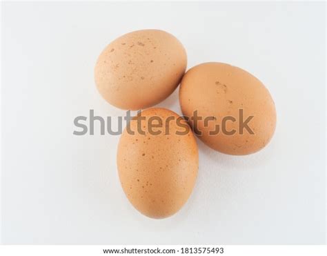 3 Fresh Chicken Eggs Dirty Chicken Stock Photo 1813575493 Shutterstock