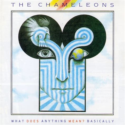 This also means that the holder of the master has control over the financial gains from the recordings as well. The Chameleons - What Does Anything Mean? Basically ...