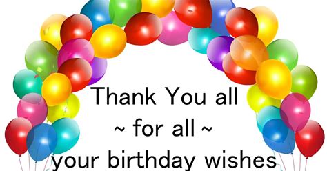 Thank You For Your Birthday Wishes Images Thank You So Much For All