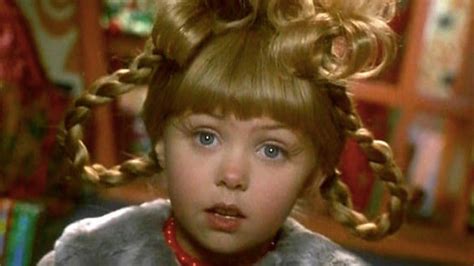 Cindy Lou Who From How The Grinch Stole Christmas Then
