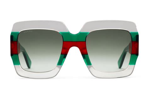 gucci square frame acetate sunglasses sunglasses rectangular sunglasses rectangle sunglasses