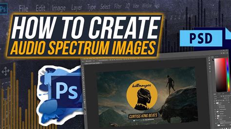 How To Create Beat Visualizer Artwork Adobe Photoshop Tutorial Youtube