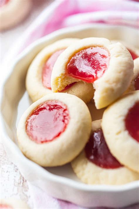 Jam Thumbprint Cookies Weve Been Making These For Decades Theyre So