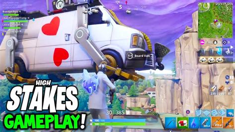 New High Stakes Gameplay Grappling Hook Gameplay Fortnite Battle