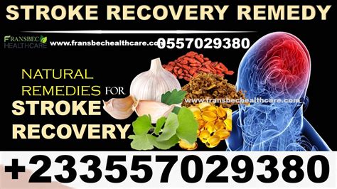 Stroke Recovery Natural Pack Fransbec Healthcare Buy Organic Health