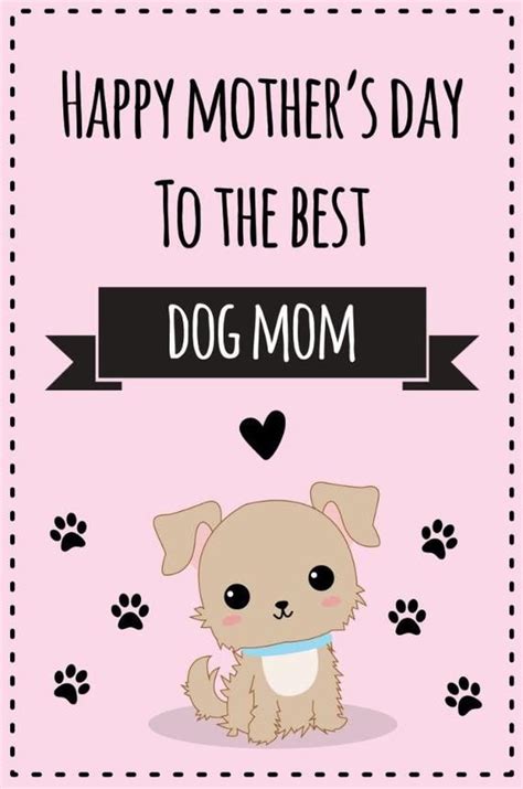 Printable Dog Mom Card Dog Mothers Day Card Puppy Card Etsy In 2021