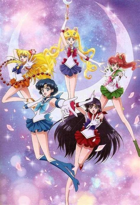 Im Genes De Sailor Moon Terminada Sailors Inners Sailor Moon Manga Sailor Moon Art