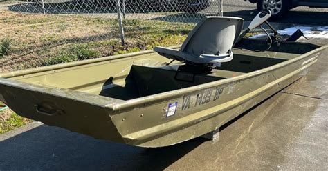 12 Foot Tracker Jon Boat For 400 In Hampton Va Finds — Nextdoor