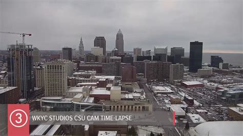 Wednesday Cleveland Weather Time Lapse For January 8 2020