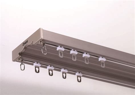 Suspended Ceiling Double Curtain Track Exterior Aluminum Curtain Track