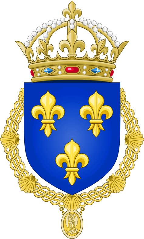 Lesser Coat Of Arms Of France 1515 1574 Исторические гербы Франции