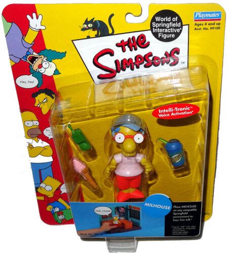 Simpsons Milhouse Van Houten Action Figure Wos Moc Series 3 Rare Toy 43377991182 Ebay