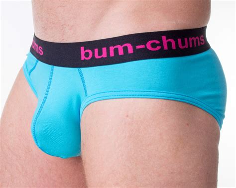 Bum Chums Basik Af Aqua Brief Mens Underwear Bum Chums