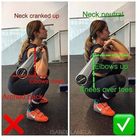 How To Properly Front Squat Follow Lilsteff711 For The Best In Fitness Tips By Isabel