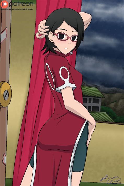 Sarada Uchiha Kunoichi Naruto Kawaii Anime Girl Naruto Girls