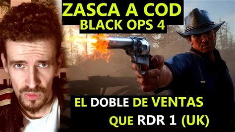 Red Dead Redemption 2 Machaca A Cod Black Ops 4 Sexto Puesto