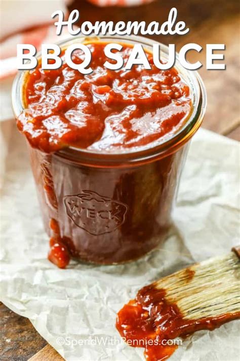 Easy Bbq Sauce Recipe Spend With Pennies