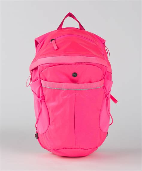 Lululemon Run All Day Backpack Neon Pink Lulu Fanatics