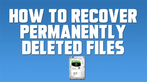 How To Recover Permanently Deleted Files Malware Removal Pc Repair
