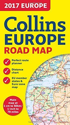 2017 Collins Europe Road Map By Harpercollins Goodreads