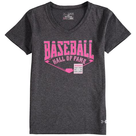 Baseball Hall Of Fame Under Armour Girls Youth Logo
