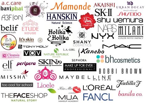 Leading Makeup Brands Logos Saubhaya Makeup