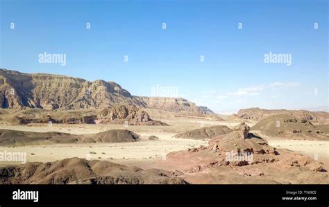Dry Desert Landscape Aerial Image Stock Photo Alamy