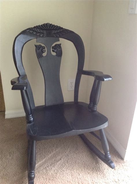 Saved by harp gallery antique & vintage furniture. Old Antique Rocking Chair With Lion Heads | My Antique ...