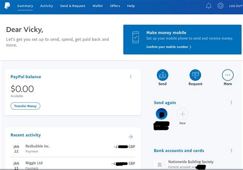How do i update my personal information? New to Paypal. Can't seem to find my paypal balance - Personal Finance & Money Stack Exchange