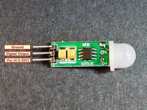 Hc Sr505 Pir Sensor Pinout Features Circuit Datasheet