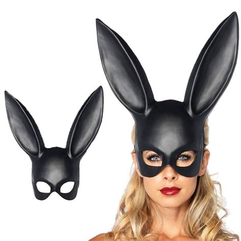 Sexy Rabbit Ears Mask Halloween Costumes For Women Cosplay Costume Bunny Ears Rabbit Girl Mask