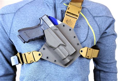 Gunfightersinc Kenai Chest Holster Now Light Compatible Jerking The