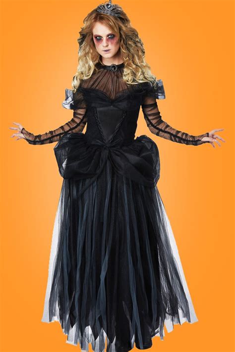 Dark Princess Gothic Royal Ghost Victorian Storybook Halloween Womens Costume In 2020 Costumes