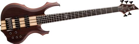 Esp Ltd F 5e 5 String Bass Guitar Natural Satin Musician S Friend