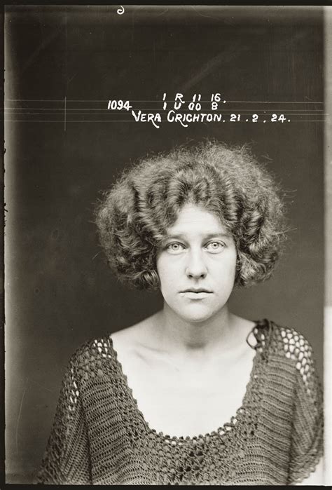 Mug Shots Women 1920s 36 Flashbak