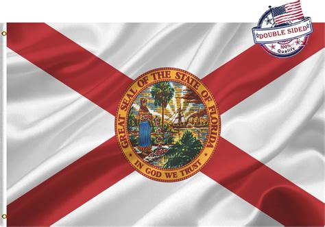 Mosprovie Florida Flag 3x5 Double Sided Heavy Duty 3ply