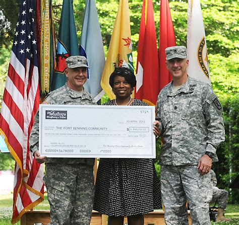 Volunteers Awarded For Community Service Article The United States Army