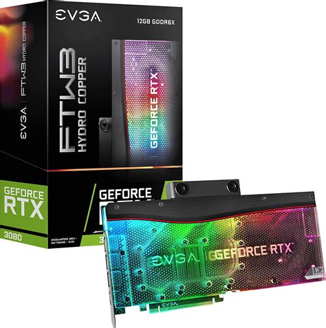 Buy Evga Geforce Rtx 3080 12gb Ftw3 Ultra Hydro Copper Gaming 12g P5