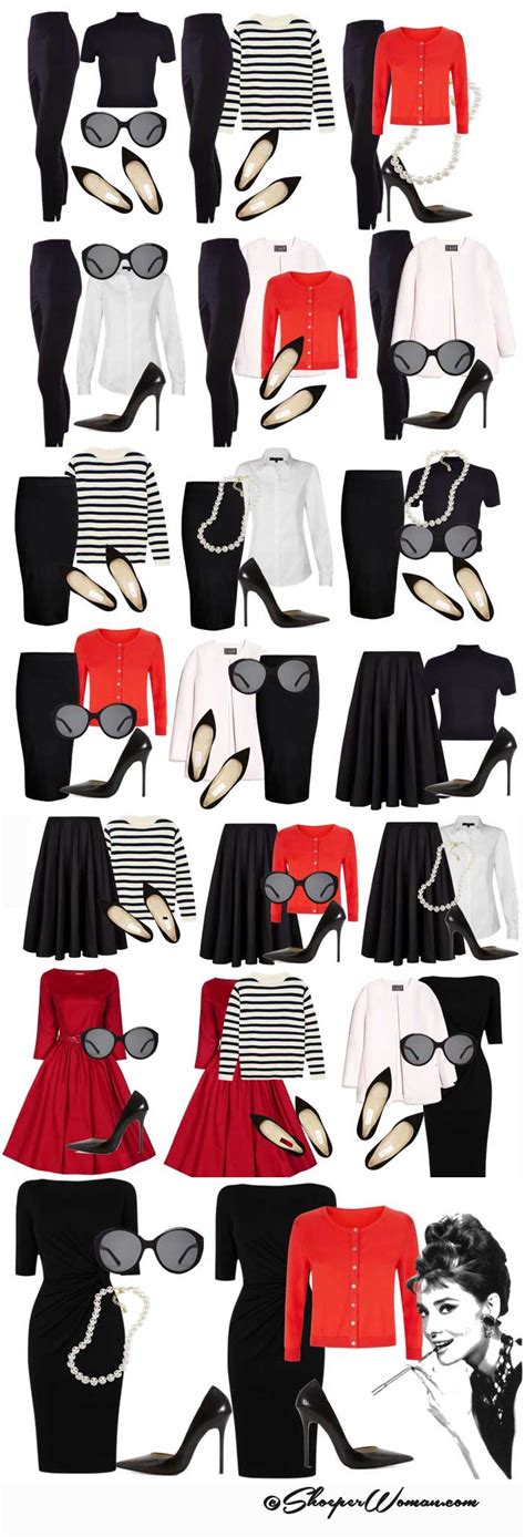 Create An Audrey Hepburn Style Capsule Wardrobe Shoeperwoman