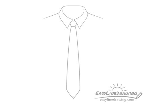 Necktie Outline