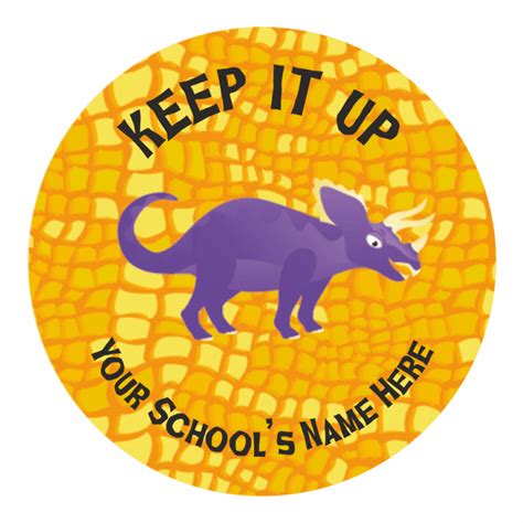 Dinosaur Reward Stickers School Stickers For Teachers