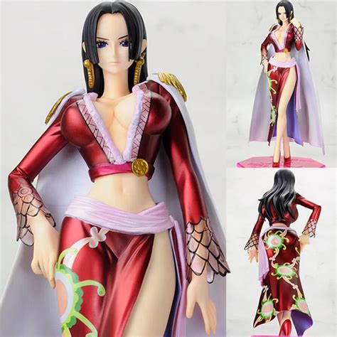 Anime One Piece Action Figure Toy Sexy Boa Hancock Figure Red Ver Dolls 25 Cm In Action And Toy