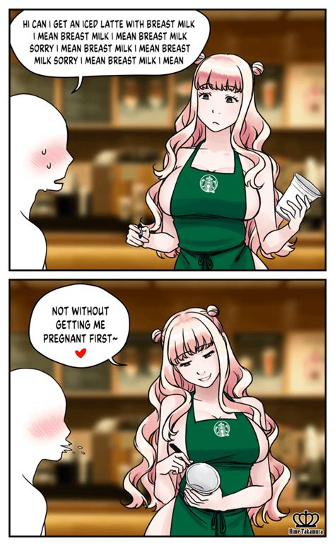 F4m Anyone Wanna Erp The Starbucks Breast Milk Meme But With Mina~ Ill Be Her~ R