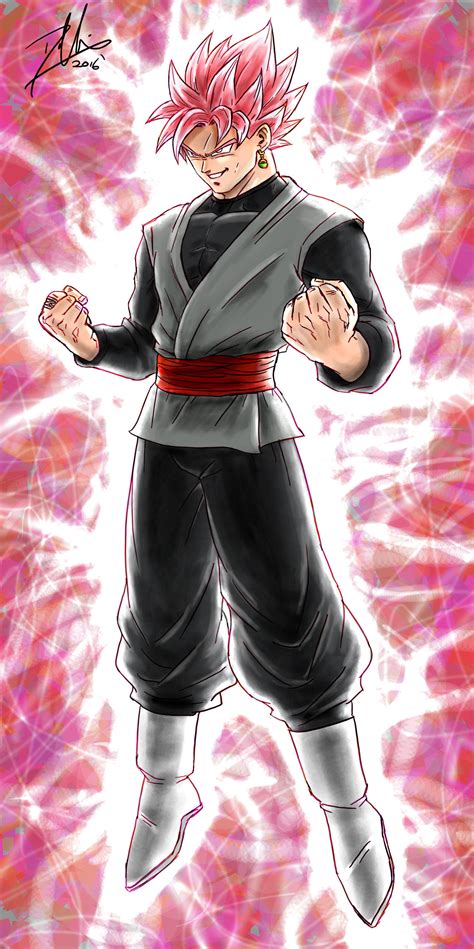 Goku Black Super Saiyan Rose By Dhk88 On Deviantart