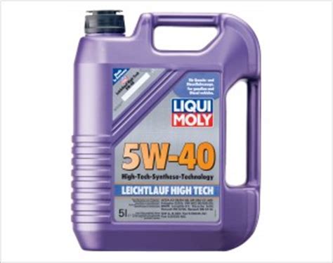 Liqui Moly Leichtlauf High Tech 5W-40 (5L) | Bavworks Accessories