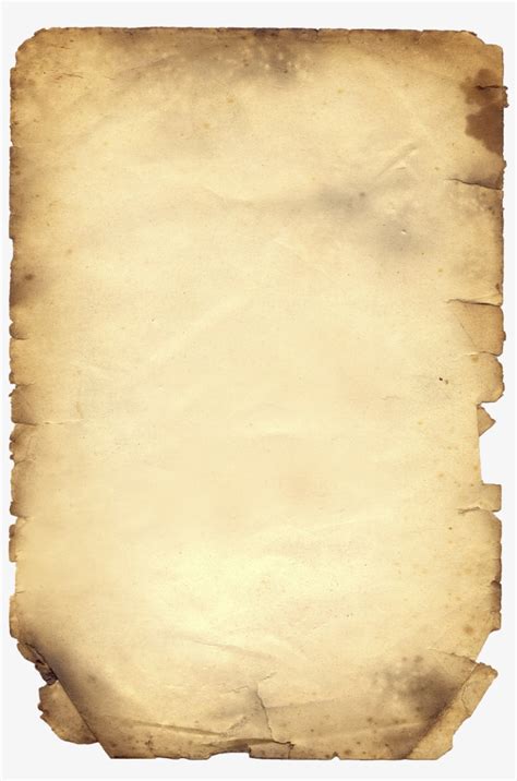 Old Parchment Paper Clipart Free Transparent Png Download Pngkey