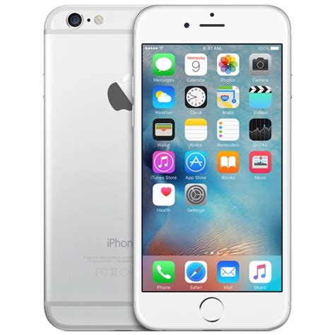 Best Buy Apple Refurbished Iphone 6 16gb Silver Unlocked