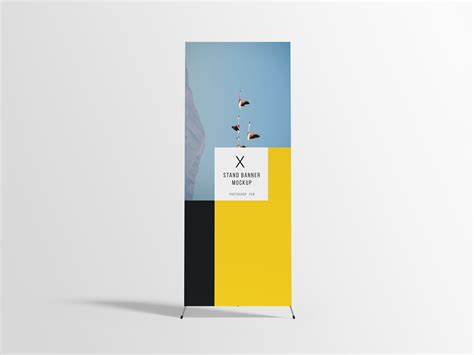 What men's size am i? X-Stand Banner Mockup